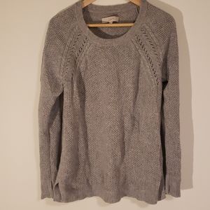 Gray sweater